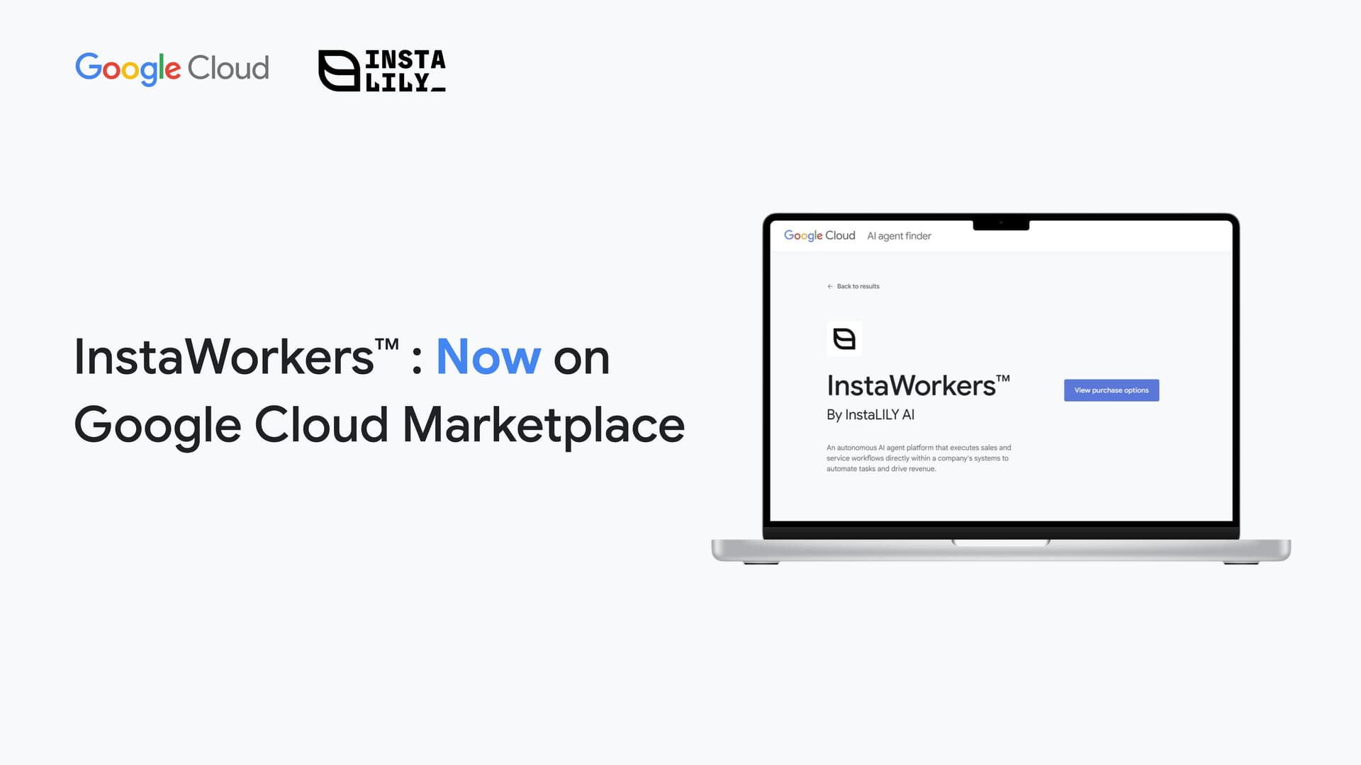 InstaLILY Launches AI Agents on Google Cloud Marketplace
