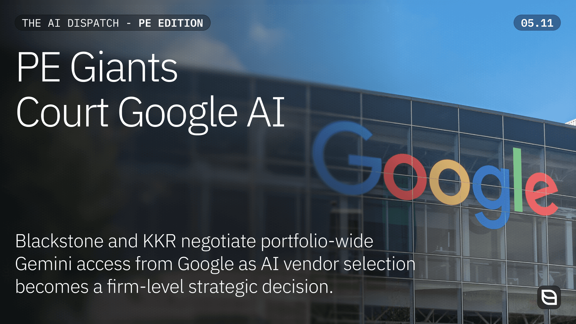 PE's Repeatable AI Edge
