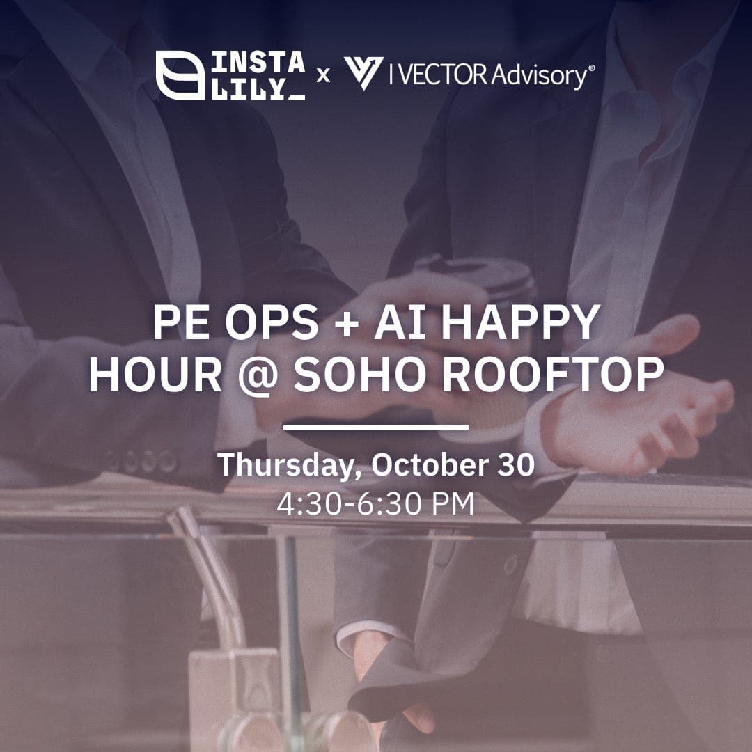 Private Equity Ops + AI: SoHo Rooftop Happy Hour