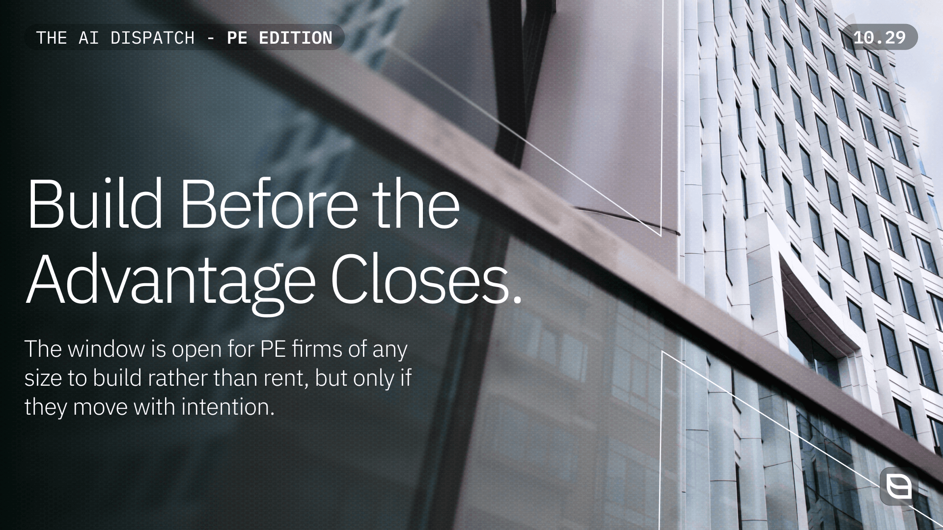 AI Infrastructure Unlocks Key PE Advantage